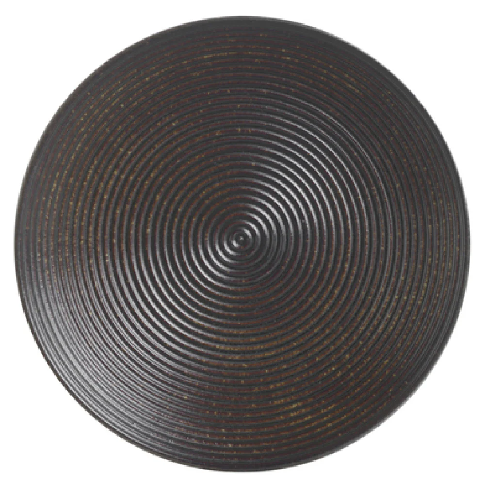 Steelite 6413MY025 6.25 Inch Deep Coupe Plate Wabi Sabi Porcelain Slate