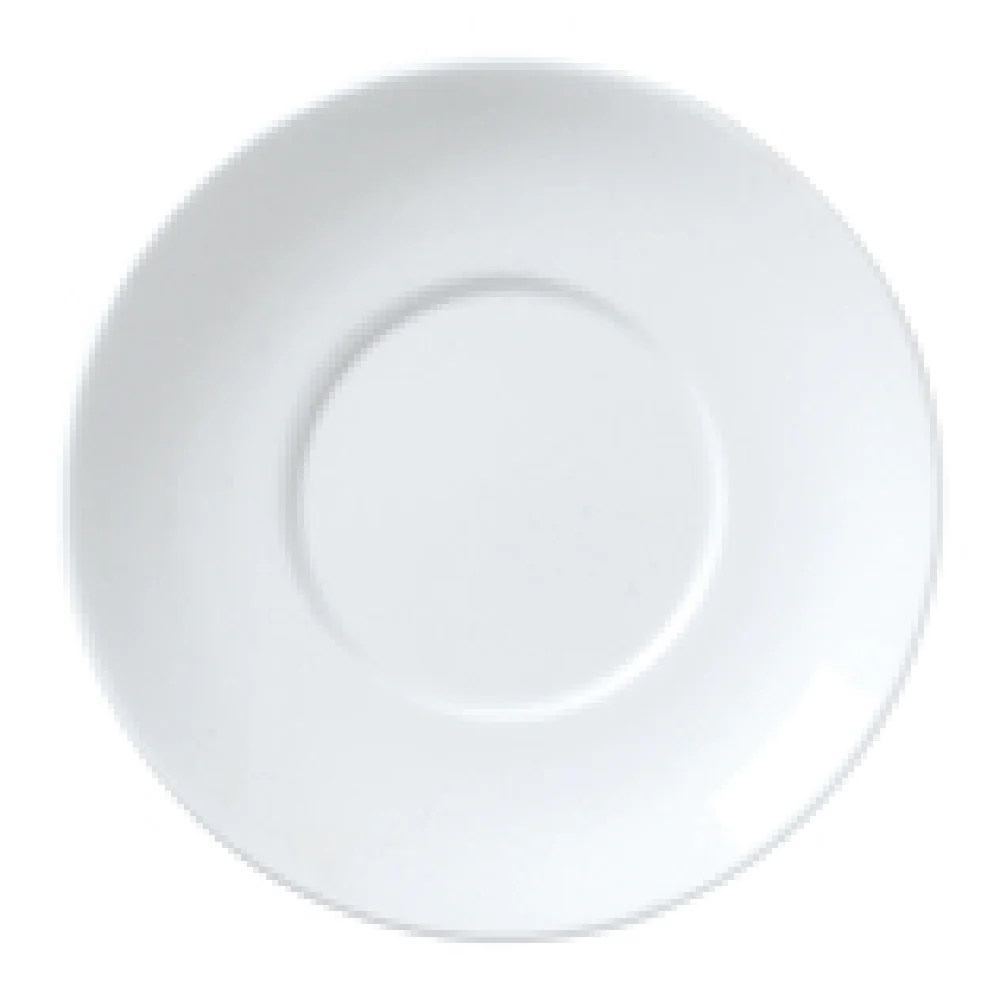 Steelite 82000AND0152 4.75 Inch Round Coupe Espresso Saucer Bone China