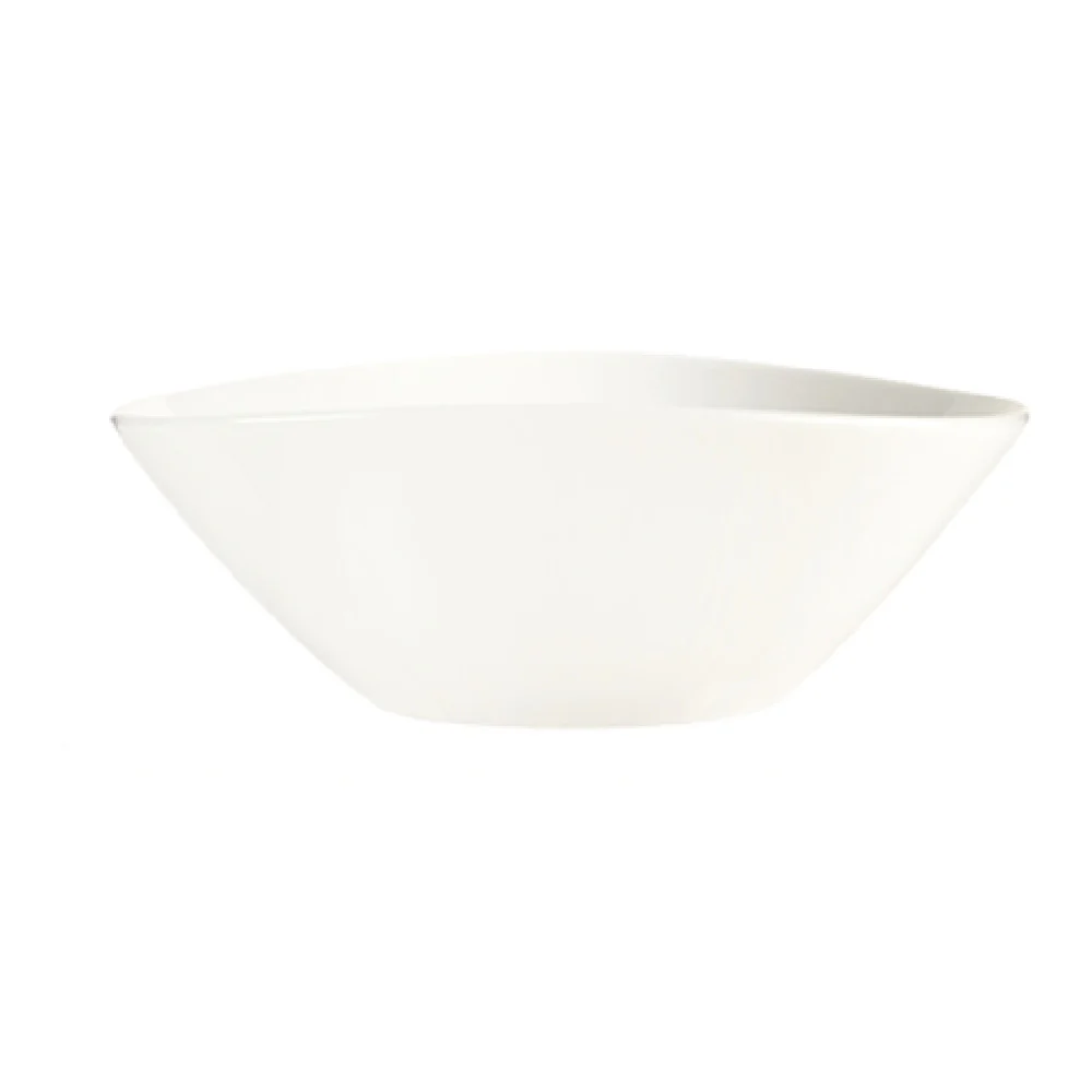 Libbey 905356135 40 Oz Bowl Round Fully Vitrified Porcelain White Libbey 905356135 40 Oz Bowl Round Fully Vitrified Porcelain White