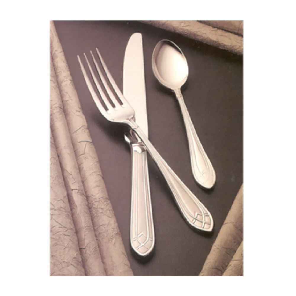 Bon Chef S1405S 7.73 Inch Viva Dinner Fork with 18/10 Silverplated Finish Bon Chef S1405S 7.73 Inch Viva Dinner Fork with 18/10 Silverplated Finish