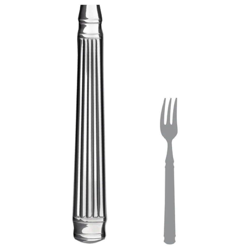 Steelite 5742SX025 6 Inch Cocktail Fork Stainless Steel with Folio Flatware Steelite 5742SX025 6 Inch Cocktail Fork Stainless Steel with Folio Flatware