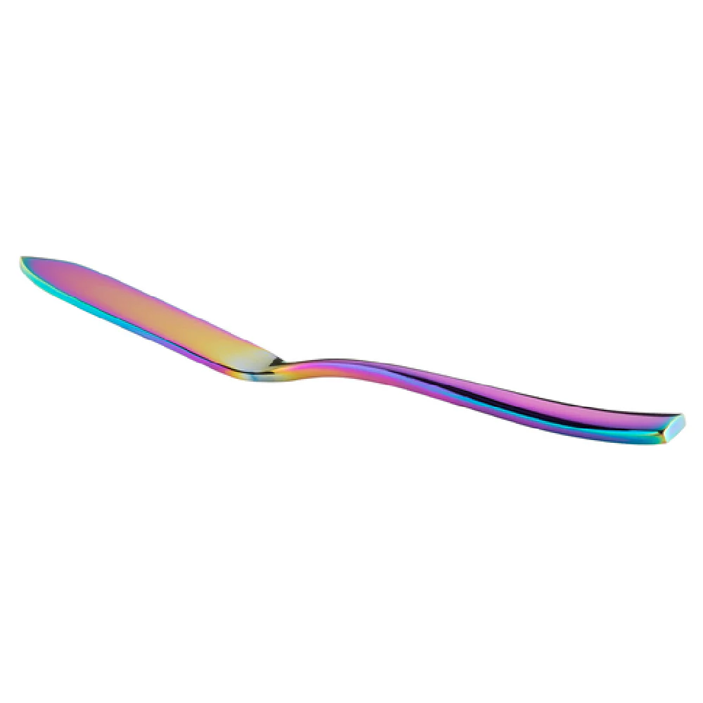 Bon Chef S3010RB 6-5/8 Inch Butter Knife 13/0 Stainless Steel Rainbow Finish Bon Chef S3010RB 6-5/8 Inch Butter Knife 13/0 Stainless Steel Rainbow Finish