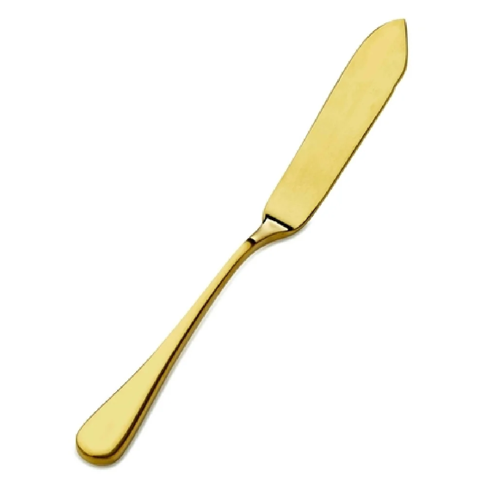 Bon Chef S4010G 6-3/4 Inch 13/0 Stainless Steel Gold Butter Knife Bon Chef S4010G 6-3/4 Inch 13/0 Stainless Steel Gold Butter Knife