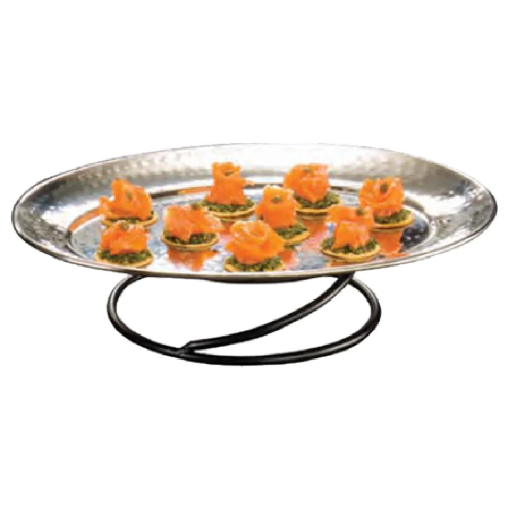 American Metalcraft LWUS738 7 Inch Round Display Riser Stand Black Iron with Hand Wash Only American Metalcraft LWUS738 7 Inch Round Display Riser Stand Black Iron with Hand Wash Only