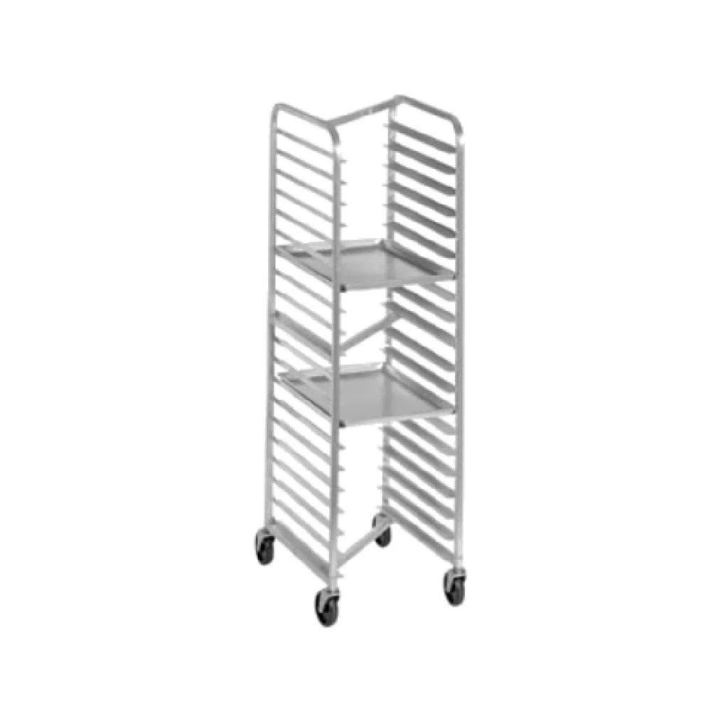 403SN 20 Inch Bun Pan Rack Stainless Steel End Load Nesting Design