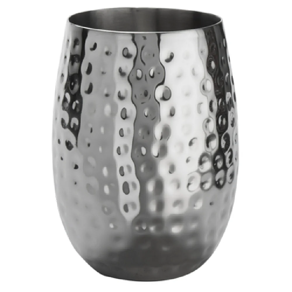 American Metalcraft HMTS14 14 Oz Mule Cup Double Wall Hammered Stainless Steel
