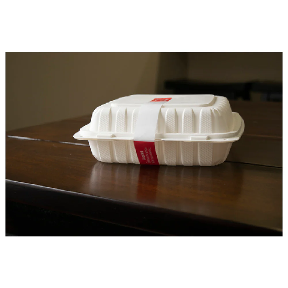 International Tableware TG-SL-18 1 Inch Label Tamper-resistant Perforated Paper with Strong Adhesive 250 Labels per Roll