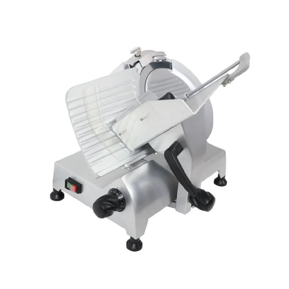 Admiral Craft SL-12L 12 Inch Diameter Knife Manual Food Slicer Aluminum with Built-in Sharpener