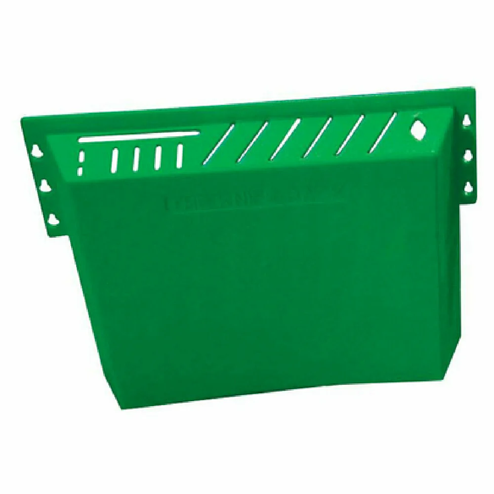 Omcan 11542 12.5 Inch Knife Rack Holds 12 Knives and 1 Cleaver Green Plastic Omcan 11542 12.5 Inch Knife Rack Holds 12 Knives and 1 Cleaver Green Plastic