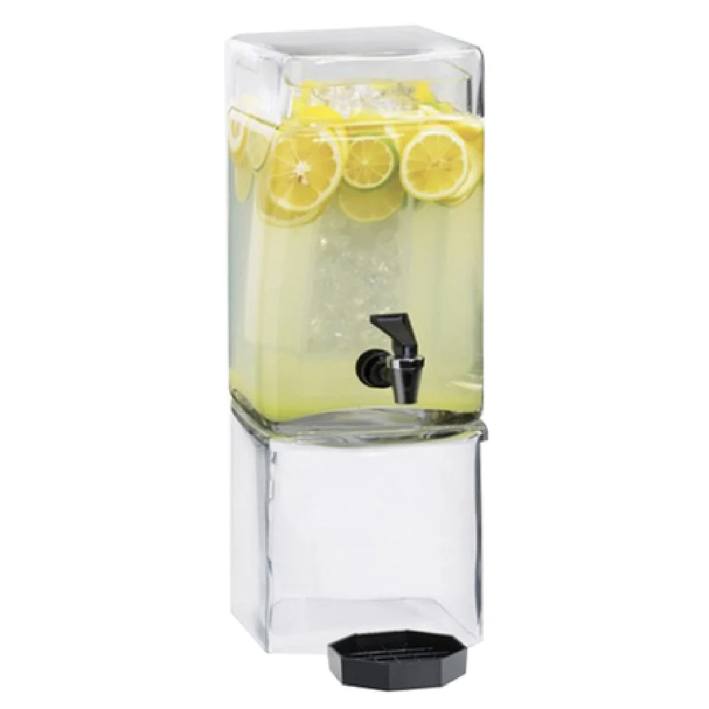 Cal Mil 1112-1AINF 7-1/4 Inch Beverage Dispenser Non-Insulated BPA Free with Infusion Chamber Drip Tray Cal Mil 1112-1AINF 7-1/4 Inch Beverage Dispenser Non-Insulated BPA Free with Infusion Chamber Drip Tray