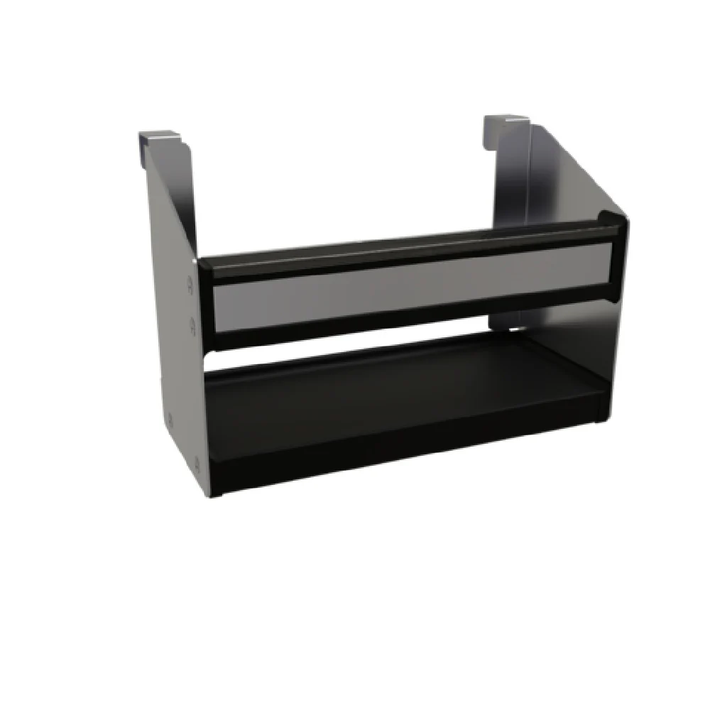 Glastender CSR-12-SR 12 Inch Open Channel Clip-on Speed Rail Stainless Steel with Cover Glastender CSR-12-SR 12 Inch Open Channel Clip-on Speed Rail Stainless Steel with Cover