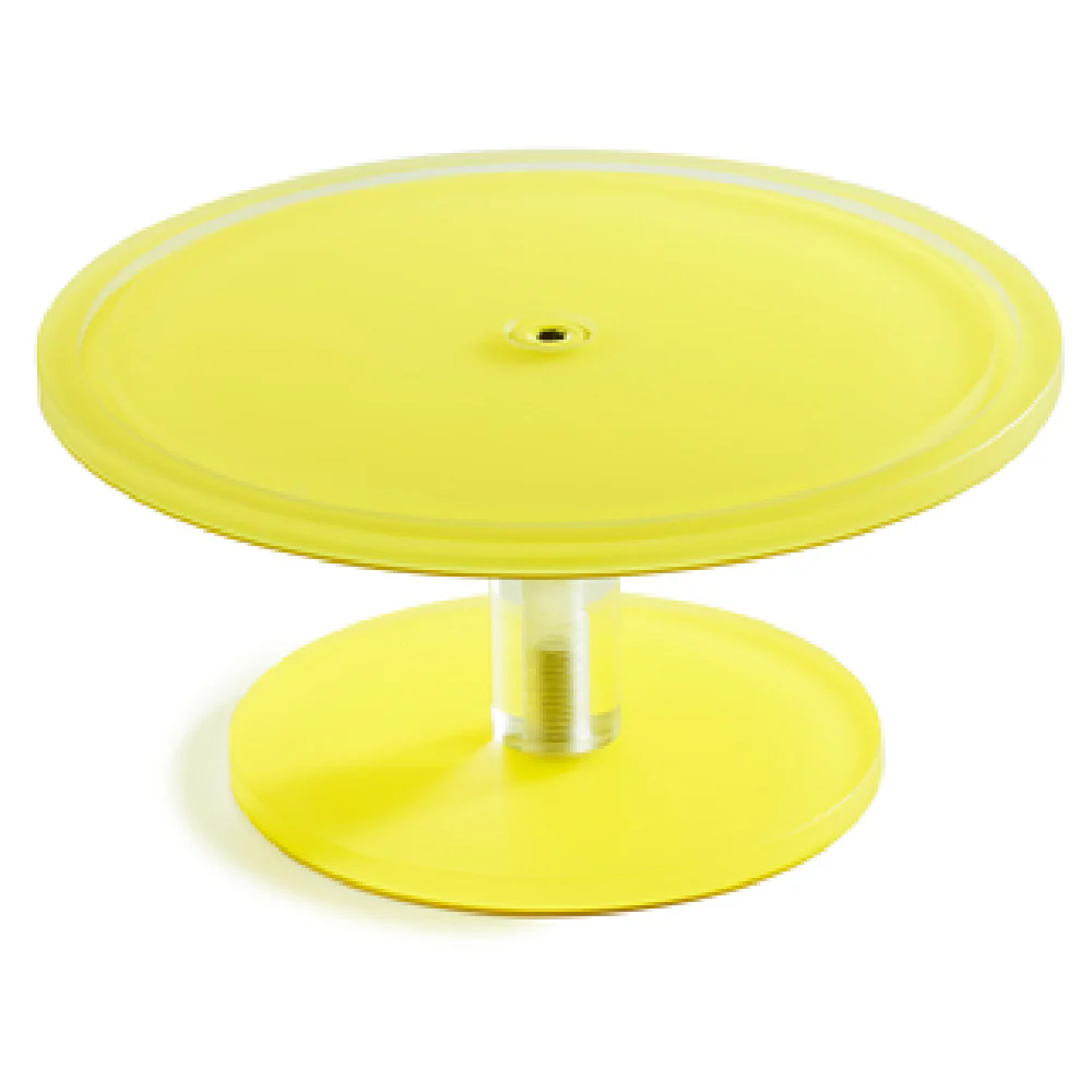 Revol 411962 9 Inch Diameter Cake Stand Circular Nacryl Resin Made in France Revol 411962 9 Inch Diameter Cake Stand Circular Nacryl Resin Made in France