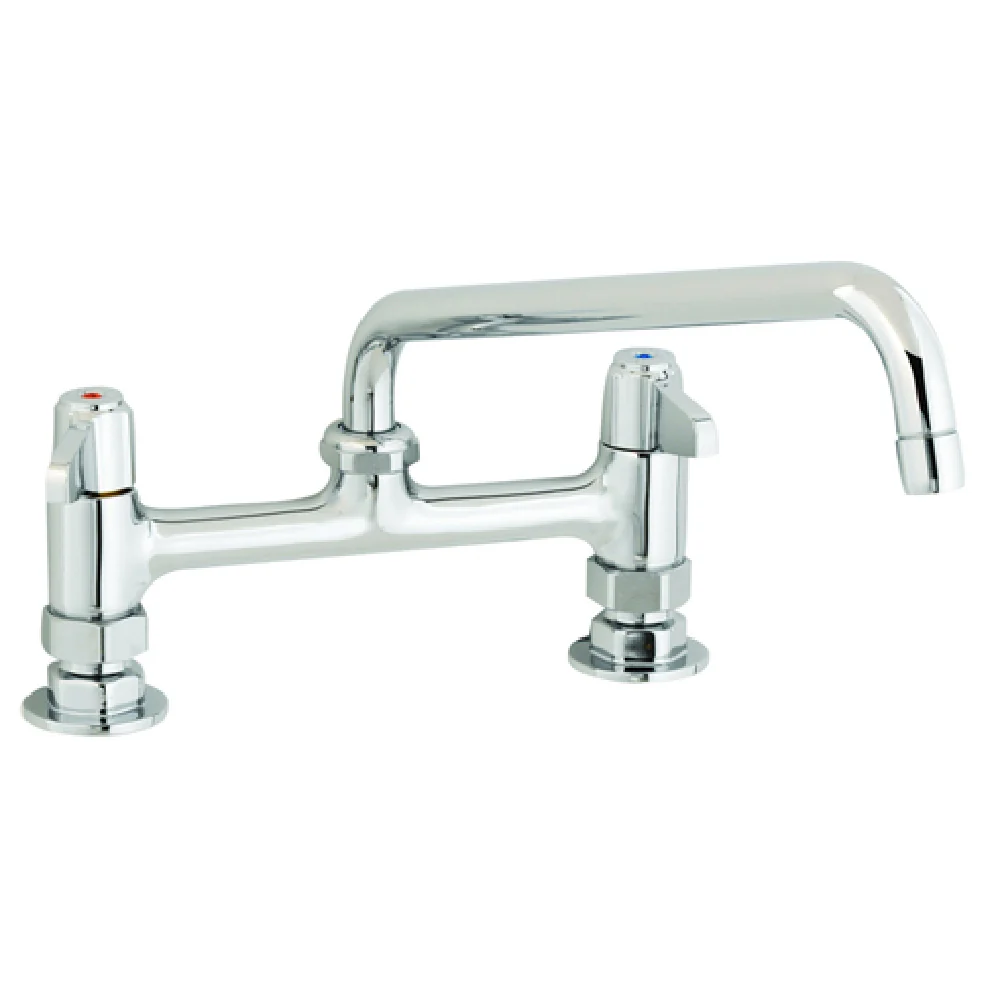 T&S Brass 5F-8DLS10 8-inch Deck Mount Equip Faucet Swivel Low Lead and ADA Compliant T&S Brass 5F-8DLS10 8-inch Deck Mount Equip Faucet Swivel Low Lead and ADA Compliant