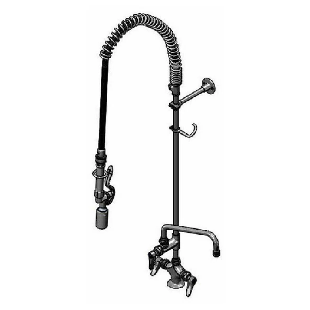 T&S Brass B-0113-10CRBJST 10 Inch Pre-Rinse Faucet with Add On Faucet T&S Brass B-0113-10CRBJST 10 Inch Pre-Rinse Faucet with Add On Faucet