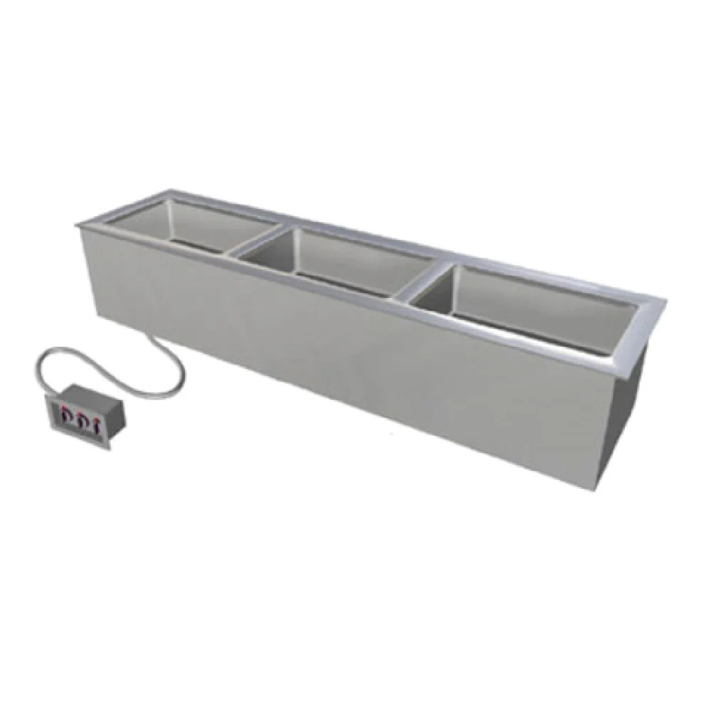 Duke ADI-1ESL-SW_120/60/1 24 Inch Slimline Hot Food Drop-In Unit Electric with 12 Inch x 20 Inch Well