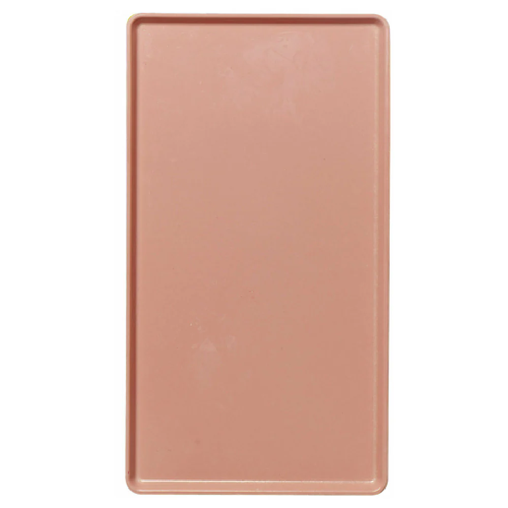 Cambro 1520D409 15 Inch Dietary Tray for Patient Feeding Blush Fiberglass
