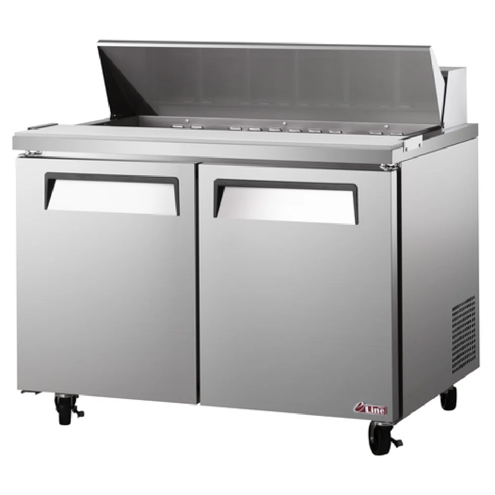 Turbo Air EST-60-N-V 60 Inch Refrigerated Counter Sandwich Salad Unit 16 cu ft Turbo Air EST-60-N-V 60 Inch Refrigerated Counter Sandwich Salad Unit 16 cu ft