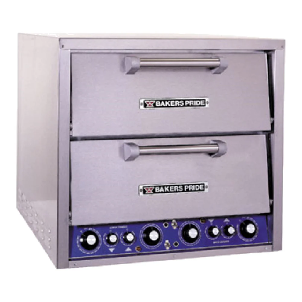Bakers Pride DP-2BL_208/60/3 26 Inch Electric Pizza Bake Oven Countertop Brick Lined