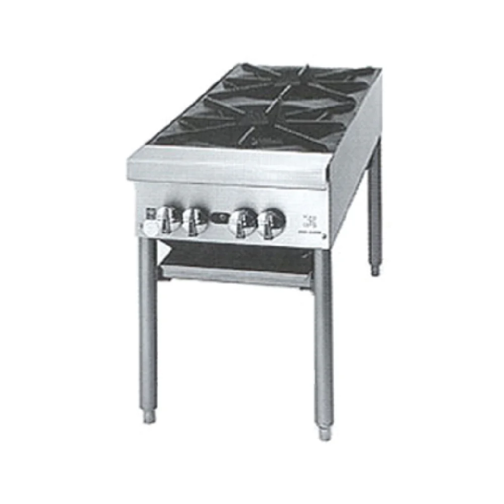 Jade Range JSP-240 36 Inch Gas Stock Pot Stove with (2) Three Ring Burners 240000 BTU Jade Range JSP-240 36 Inch Gas Stock Pot Stove with (2) Three Ring Burners 240000 BTU