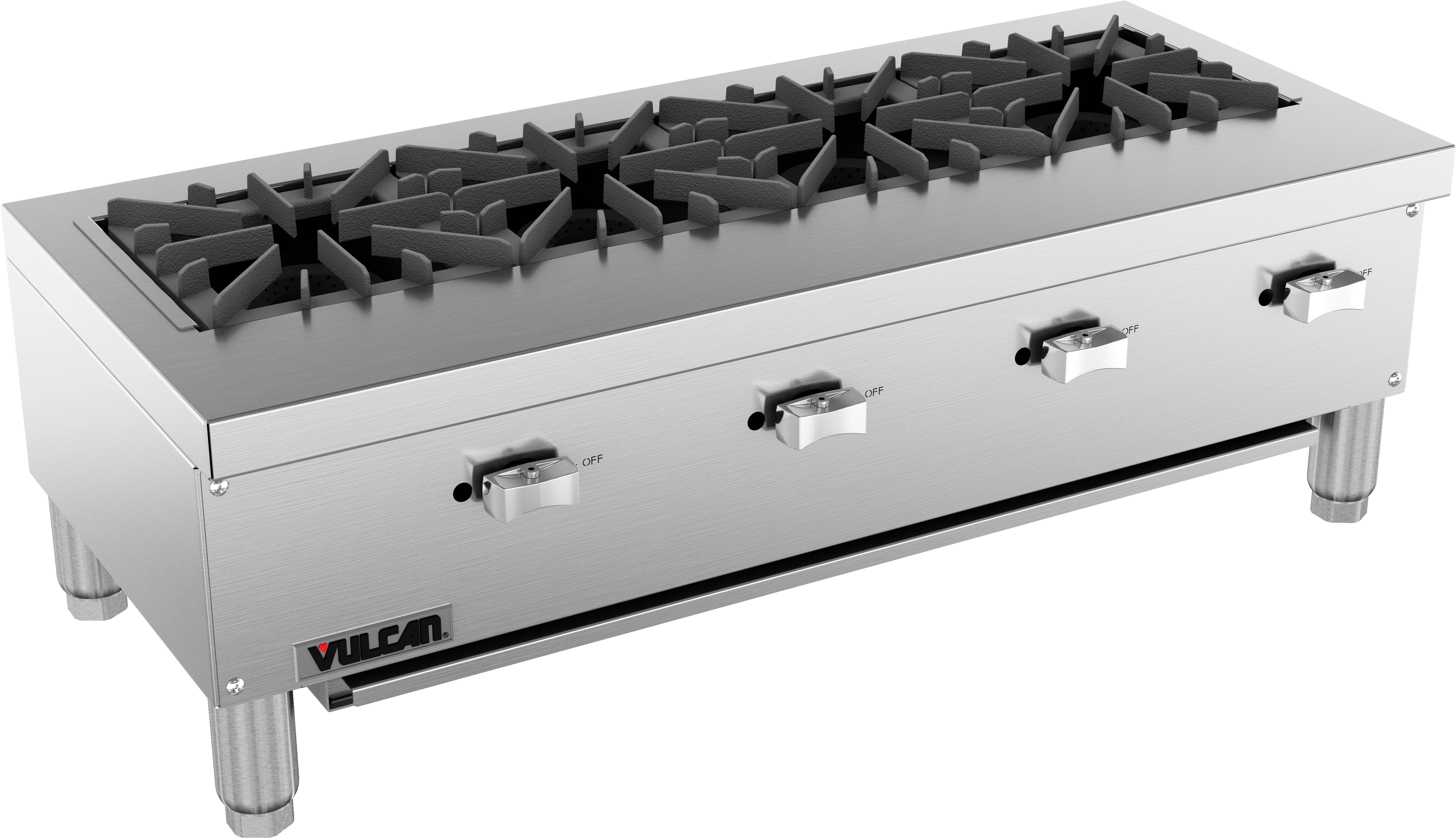 Vulcan VCRR24 24 Inch Gas Countertop Hotplate 2 Burners 40000 BTU Vulcan VCRR24 24 Inch Gas Countertop Hotplate 2 Burners 40000 BTU