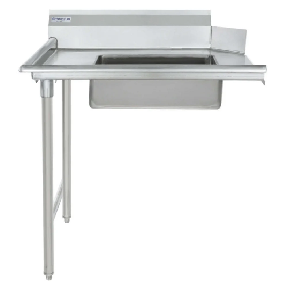 Empura ESDT36L 36 Inch Soiled Dishtable Stainless Steel Straight Design with Pre-rinsebowl Empura ESDT36L 36 Inch Soiled Dishtable Stainless Steel Straight Design with Pre-rinsebowl