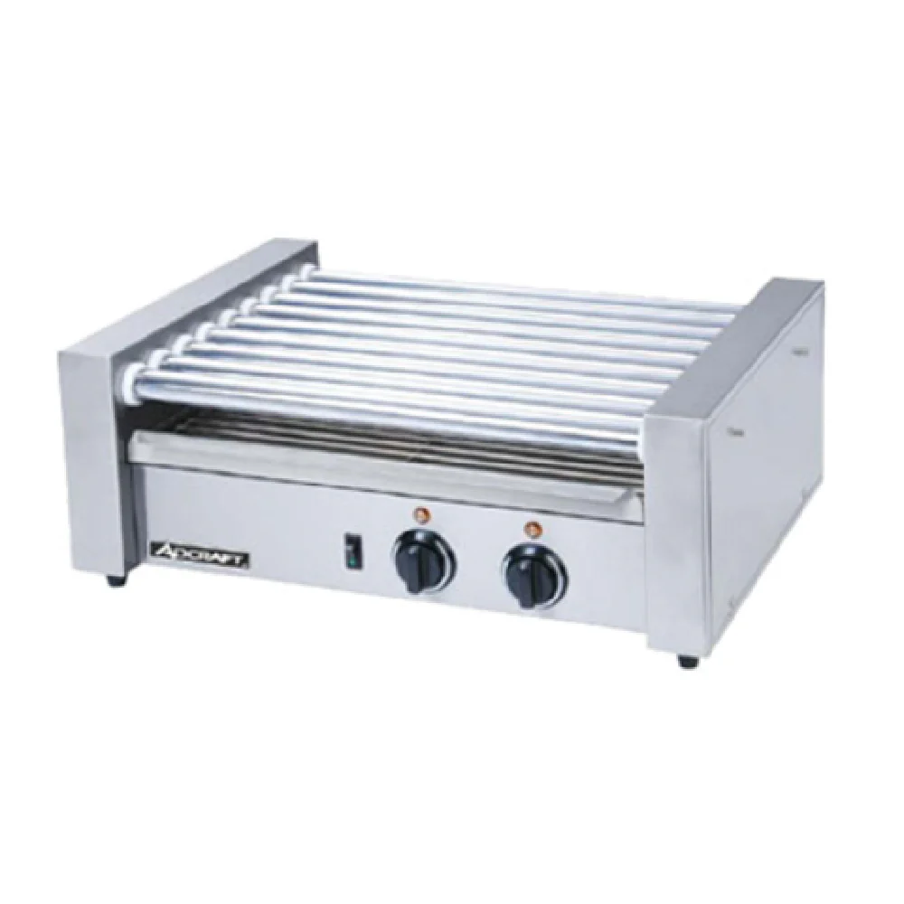 Admiral Craft RG-09 22-1/2 Inch Hot Dog Grill Roller-type with 9 Rollers Admiral Craft RG-09 22-1/2 Inch Hot Dog Grill Roller-type with 9 Rollers