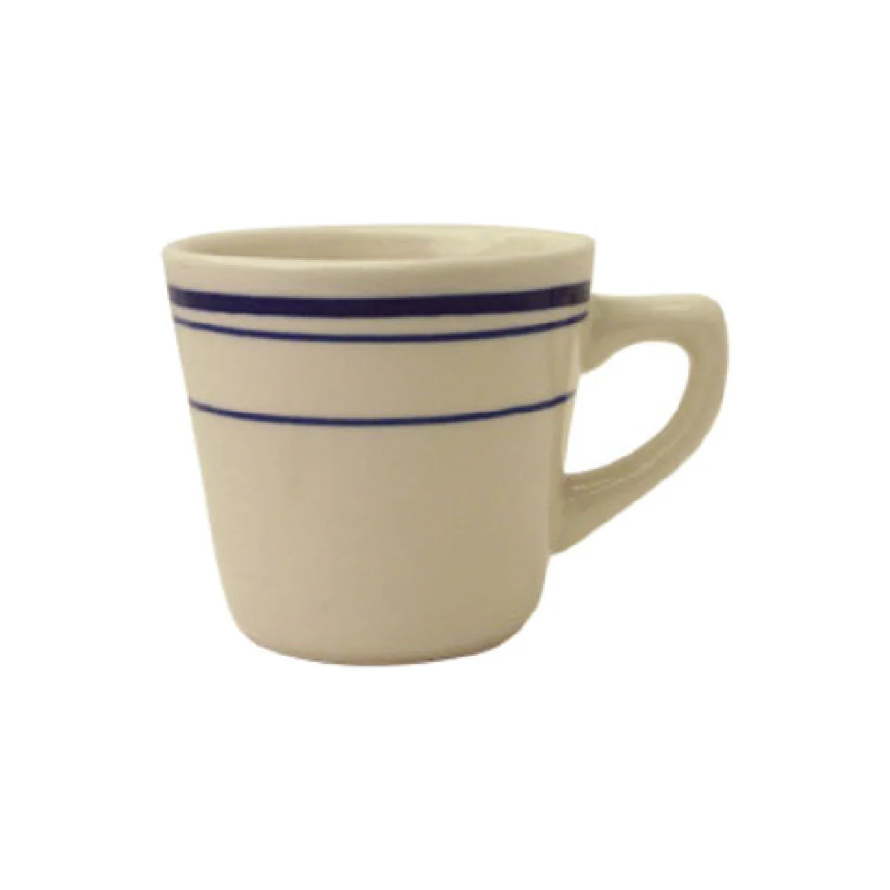 International Tableware CT-1 7 Oz Cup with Handle round Ceramic American White