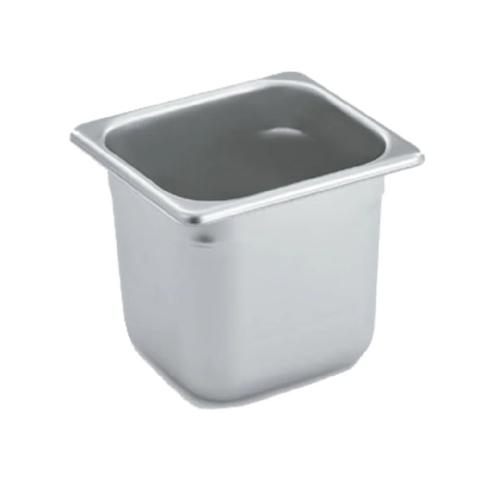 Vollrath S06066 2-5/8 Quart Steam Table Pan 1/6 Size 20 Gauge Stainless Steel