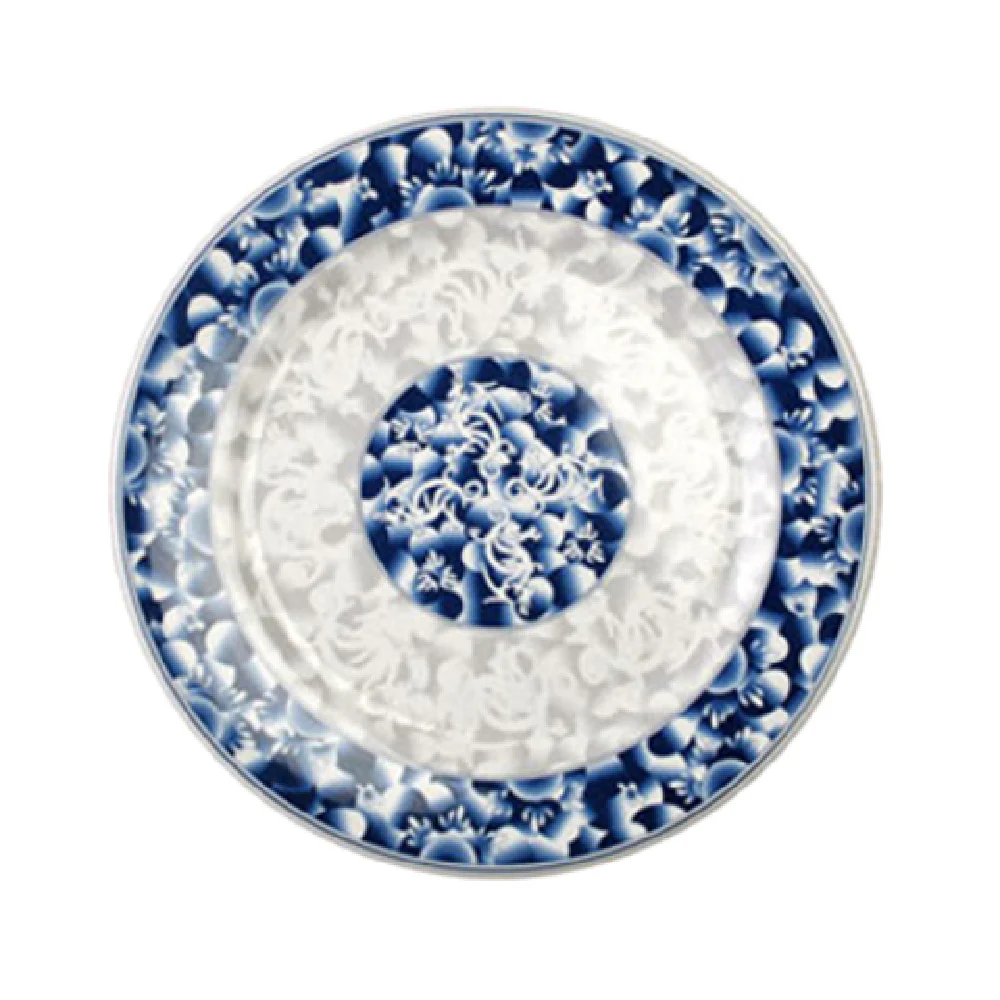 Thunder Group 1016DL 15-1/2 Inch Round Break-resistant Plate Melamine BPA Free Thunder Group 1016DL 15-1/2 Inch Round Break-resistant Plate Melamine BPA Free