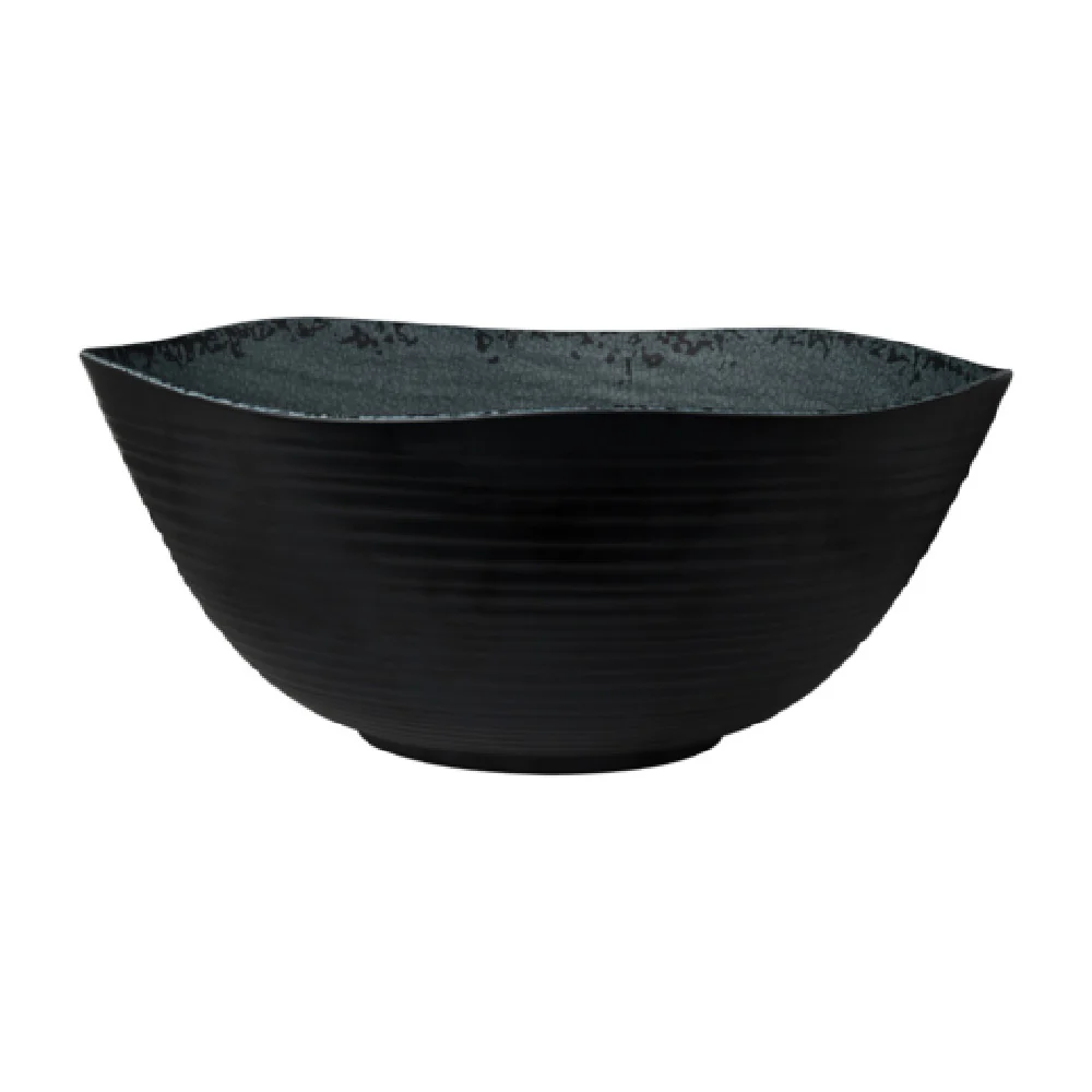 Steelite 7184TM045 3.375 Gallon Large Round Bowl Melamine Slate 16 Inch Steelite 7184TM045 3.375 Gallon Large Round Bowl Melamine Slate 16 Inch