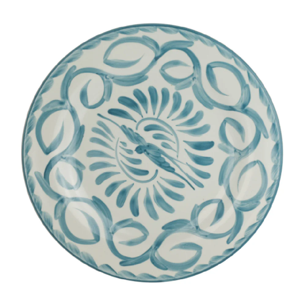 Steelite A125P100 6.25 Inch Round Rimmed Rolled Edge Plate Puebla Vitrified China