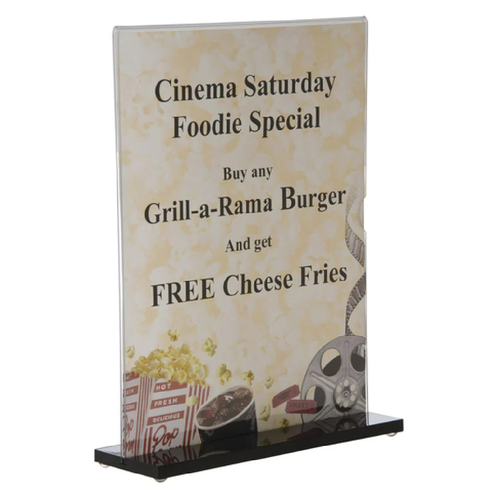 Hubert 37838 Sign Holder 8-1/2