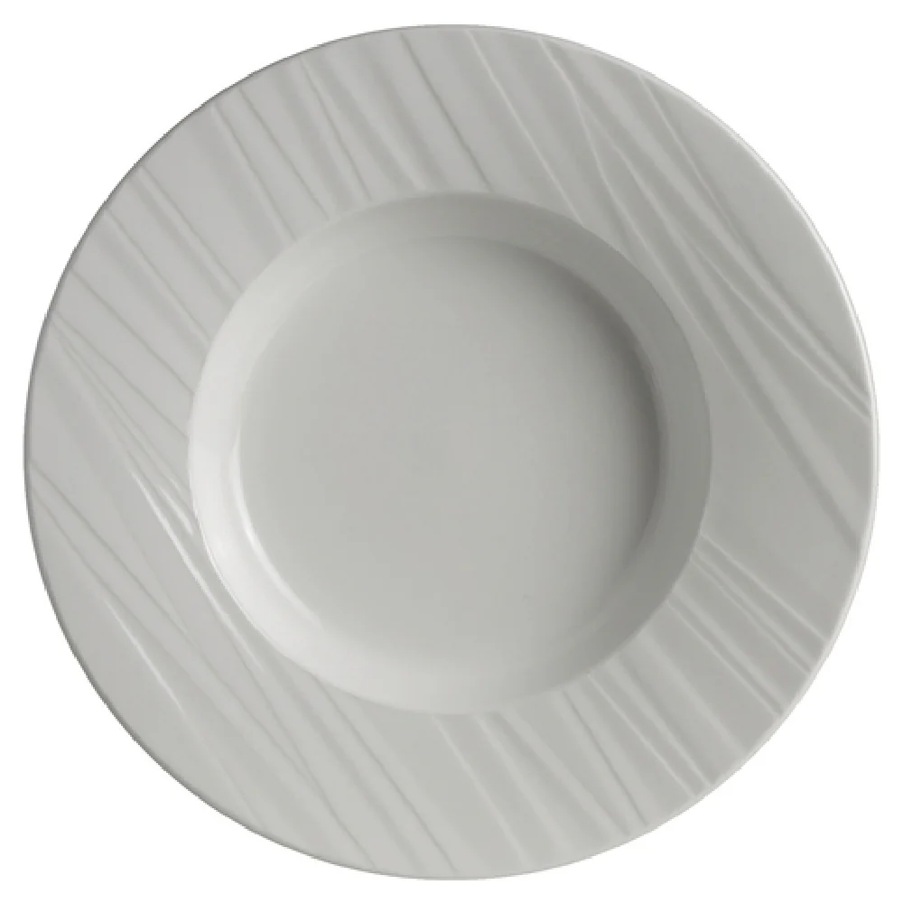 Steelite 4412RF017 16 Oz Round Pasta Plate 11 Inch Bone China with Wide Rim Steelite 4412RF017 16 Oz Round Pasta Plate 11 Inch Bone China with Wide Rim