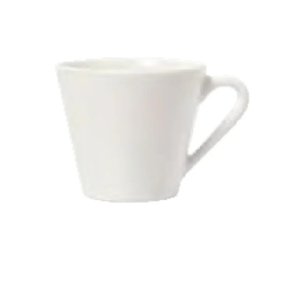 Libbey 950033506 7 Oz Tea Cup White Porcelain Royal Rideau Finish