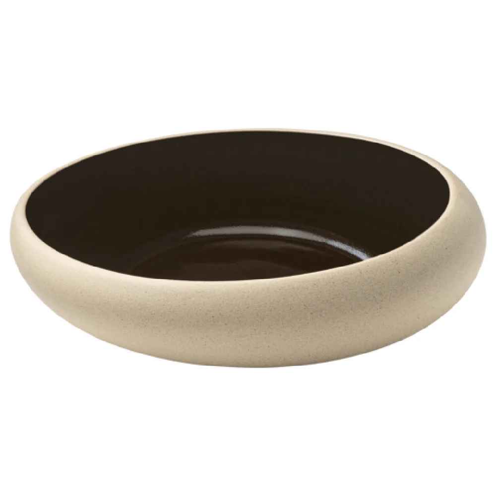 BauscherHepp P011817-001372 6.7 Inch Round Coupe Plate Black Ceramic