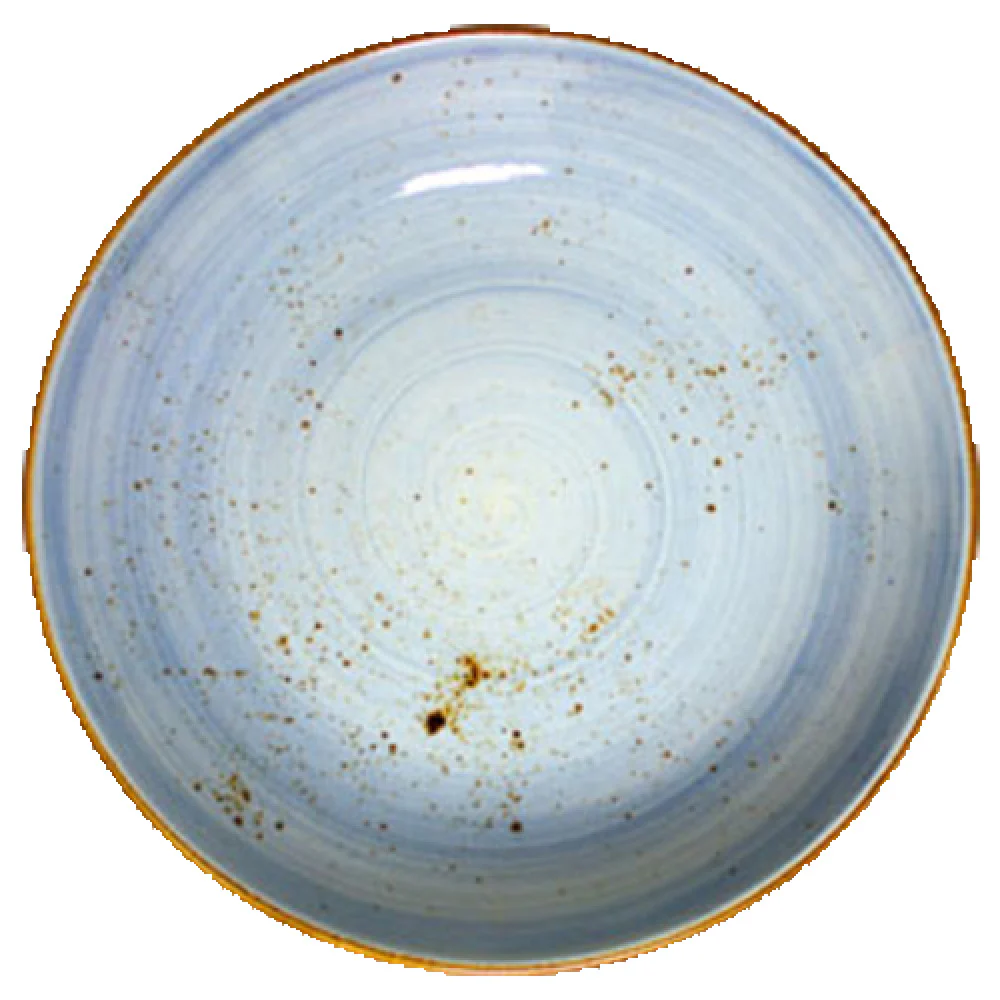 Vertex China LTS-C26 36 Oz Pasta Bowl Terra Sky Hand Painted Round 10 Inch