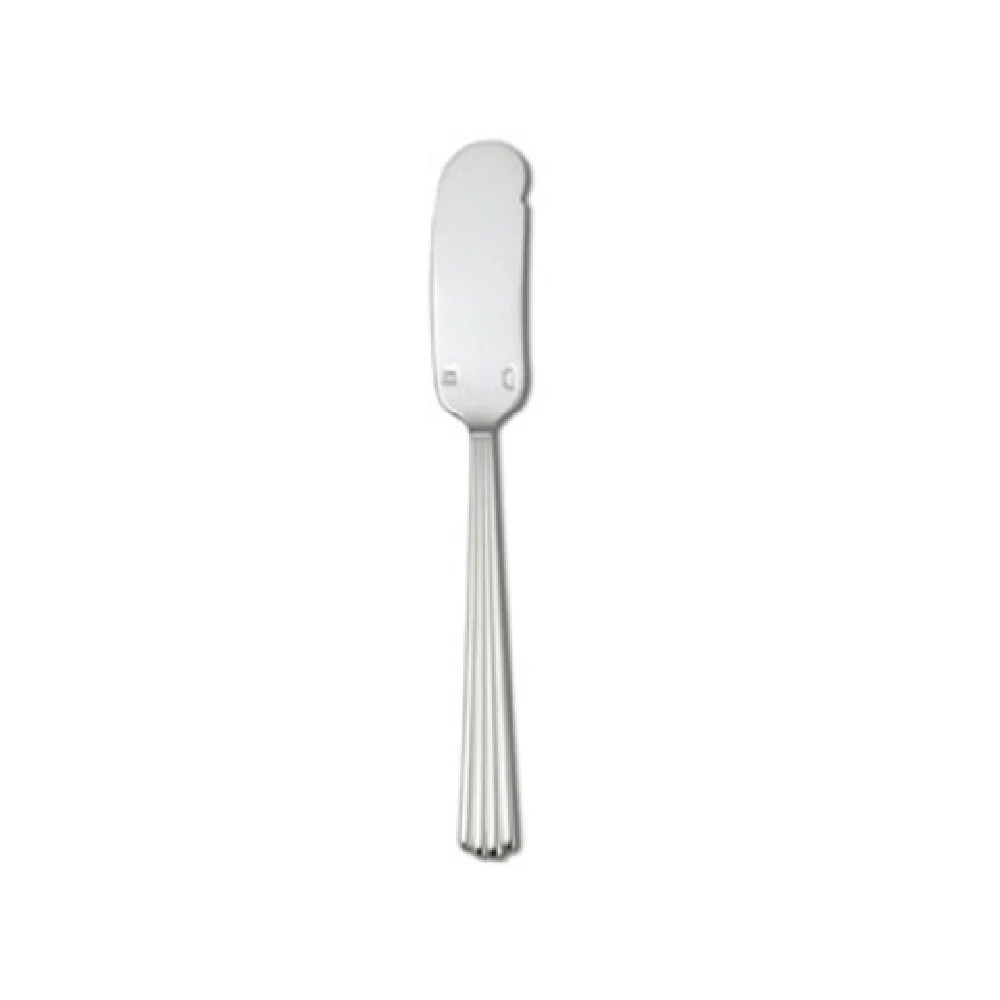1880 Hospitality T024KSBF 6-1/2 Inch Butter Spreader Pillared Handle Stainless Steel