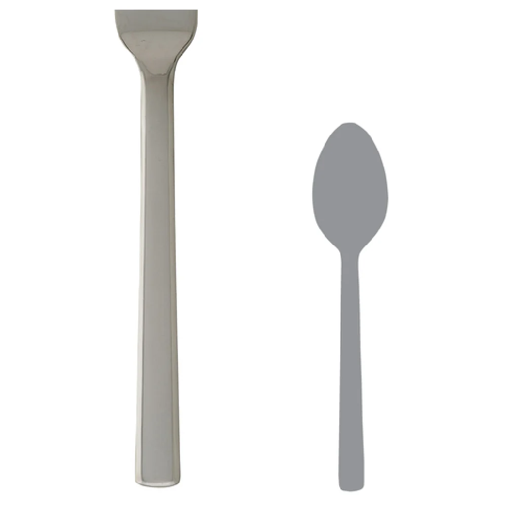 Steelite 5301S003 7-1/2 Inch Oval Bowl Dessert Soup Spoon 18/10 Stainless Steel