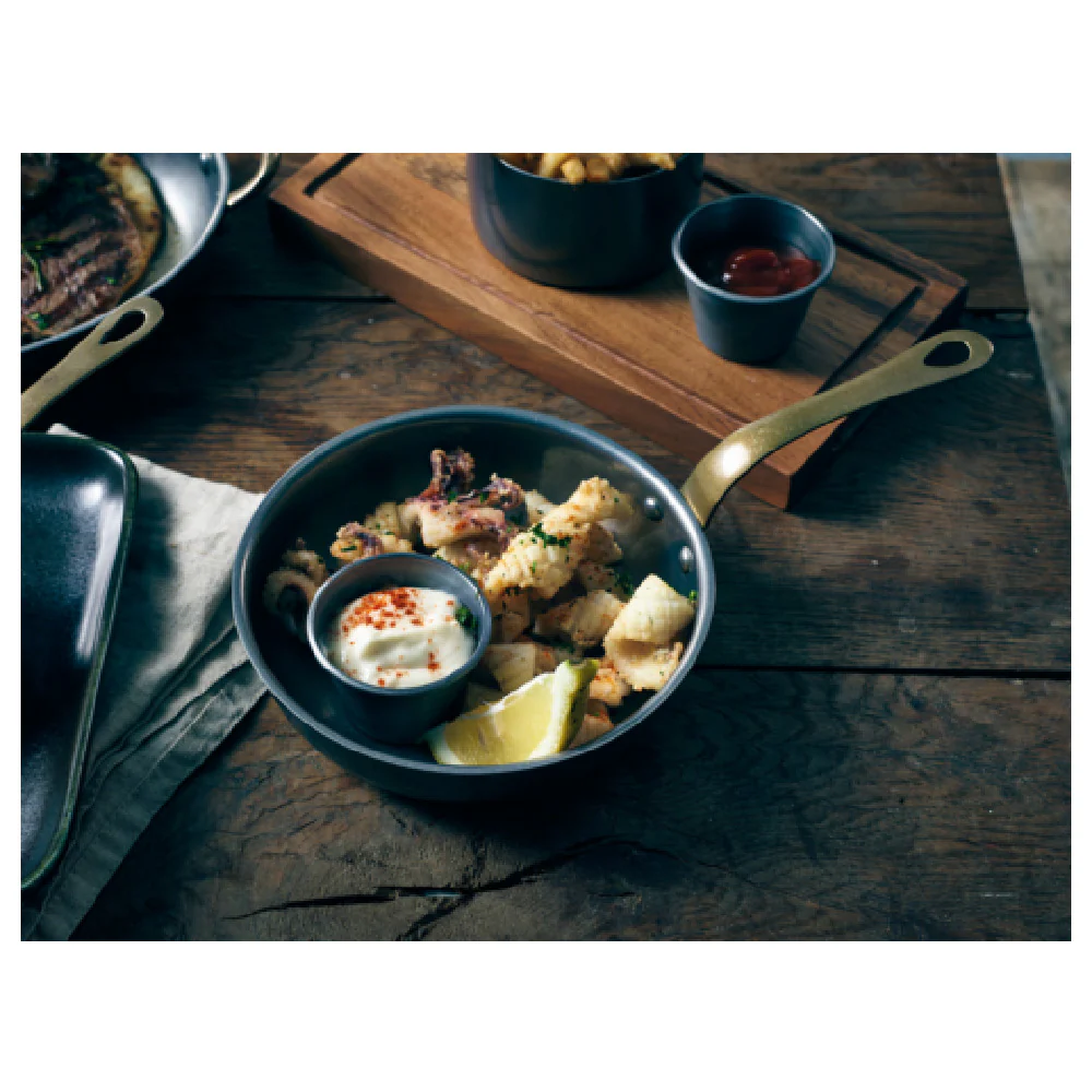 Steelite GWSMF15V 21.75 Oz Mini Fry Pan Diameter 6-1/4 Inch Stainless Steel Steelite GWSMF15V 21.75 Oz Mini Fry Pan Diameter 6-1/4 Inch Stainless Steel