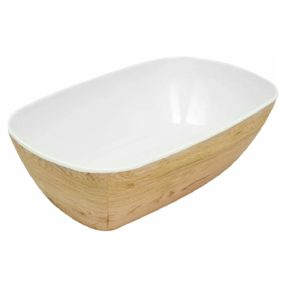 BauscherHepp TWD7714O GN 1/4 Size 1-1/2 Qt Melamine Deli Crock with Anti-slip Feet