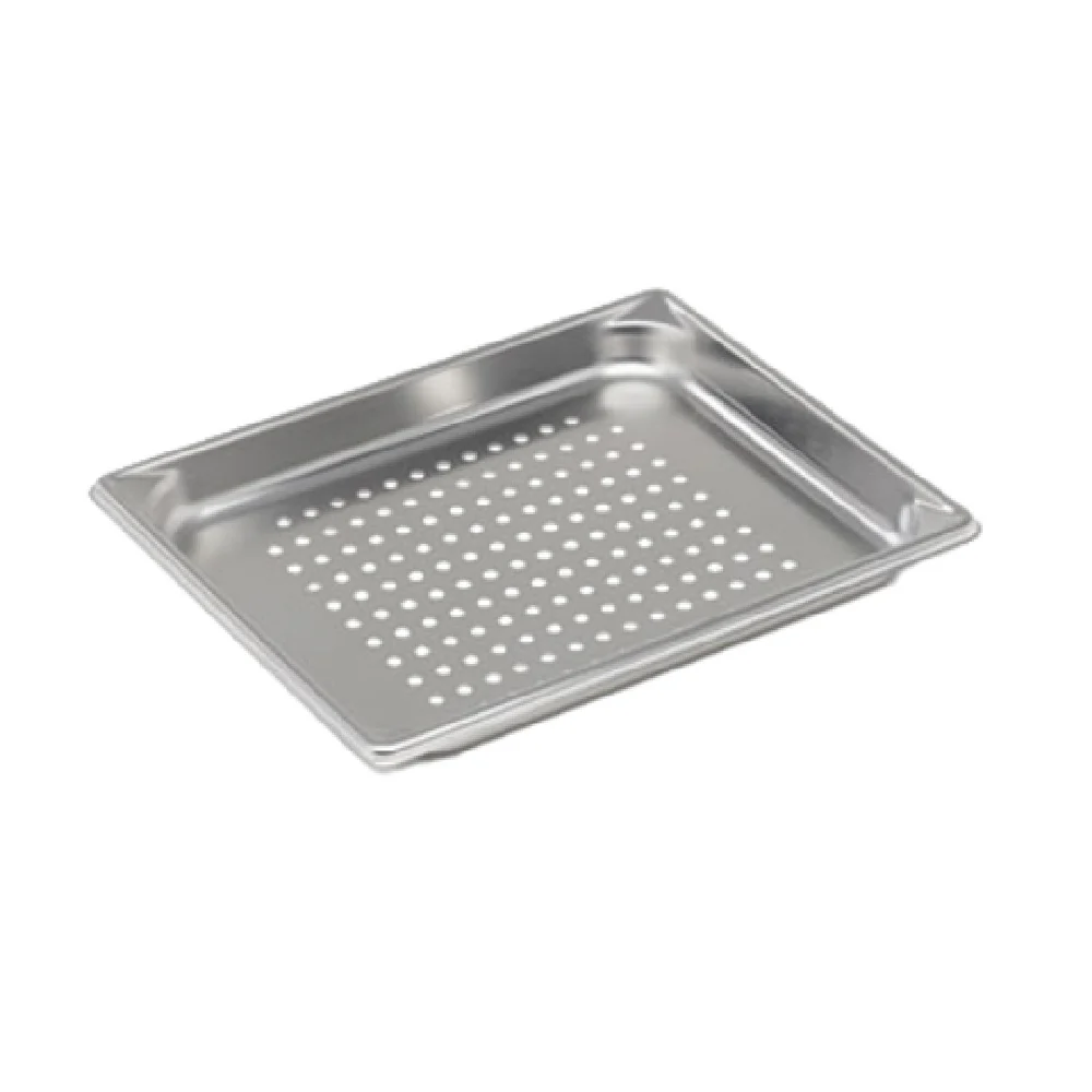 Vollrath 30213 Perforated Bottom 1/2 Size Food Pan 22 Gauge Stainless Steel