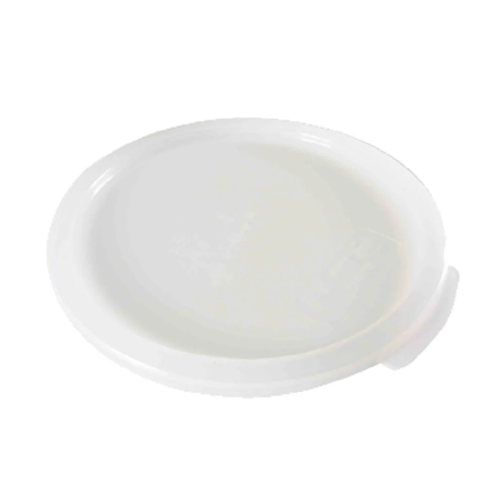 Thunder Group PLRFC0204TL 2 to 4 Quart Round Food Storage Container Cover Clear Polypropylene