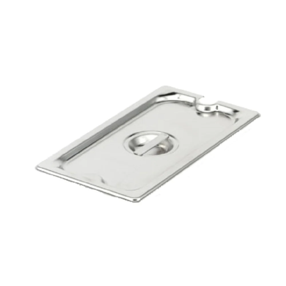 Vollrath 94300 GN 1/3 Slotted Cover with Handle 22 Gauge Stainless Steel