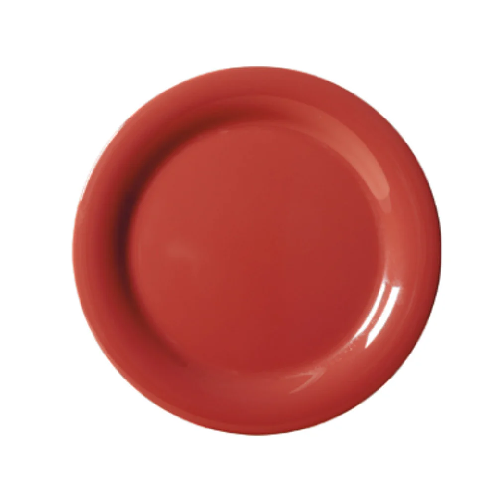 GET Enterprises NP-6-CR 6-1/2 Inch Round Plate Break Resistant Melamine Cranberry GET Enterprises NP-6-CR 6-1/2 Inch Round Plate Break Resistant Melamine Cranberry