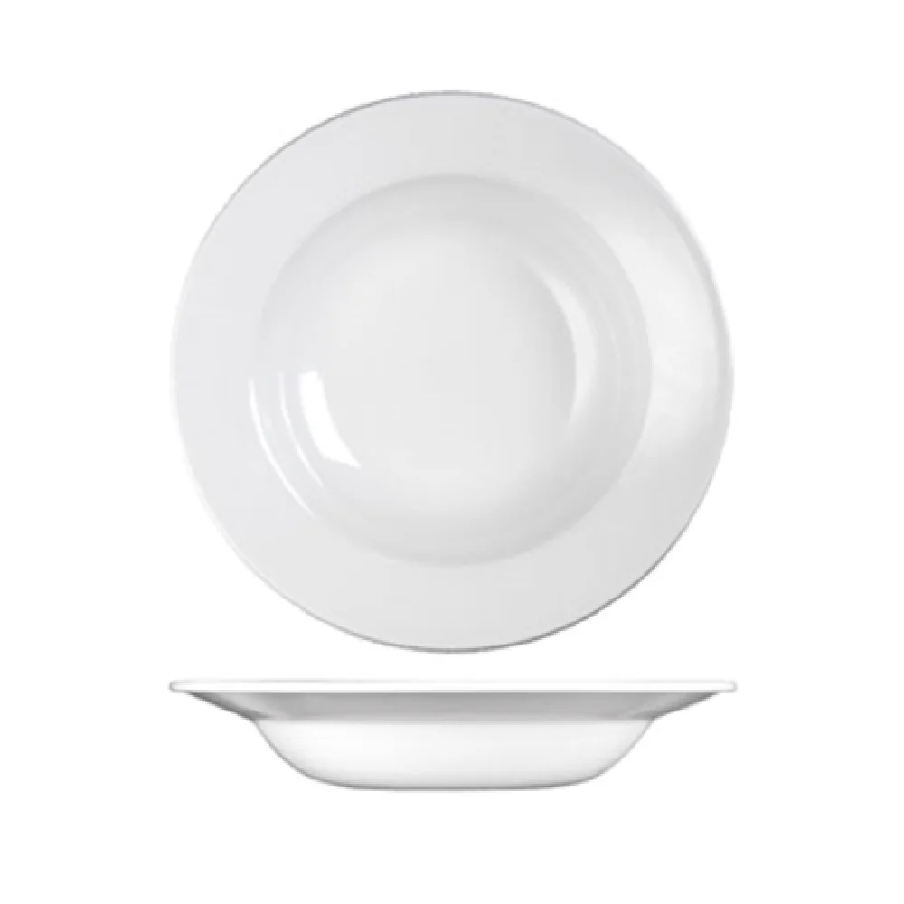 Churchill China WH VRSB1 Rimmed Soup Bowl 17-1/2 Oz. 9-3/4
