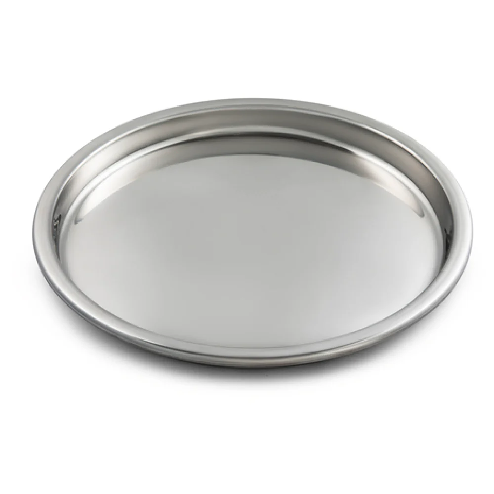 Bon Chef 12032 15 Inch Diameter Food Pan 1 Gallon Round Stainless Steel with Descriptors Bon Chef 12032 15 Inch Diameter Food Pan 1 Gallon Round Stainless Steel with Descriptors