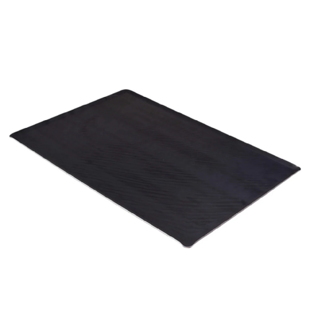 JB Prince M451 1 25.9 Inch Heavy Duty Bun / Sheet Pan Black French Steel