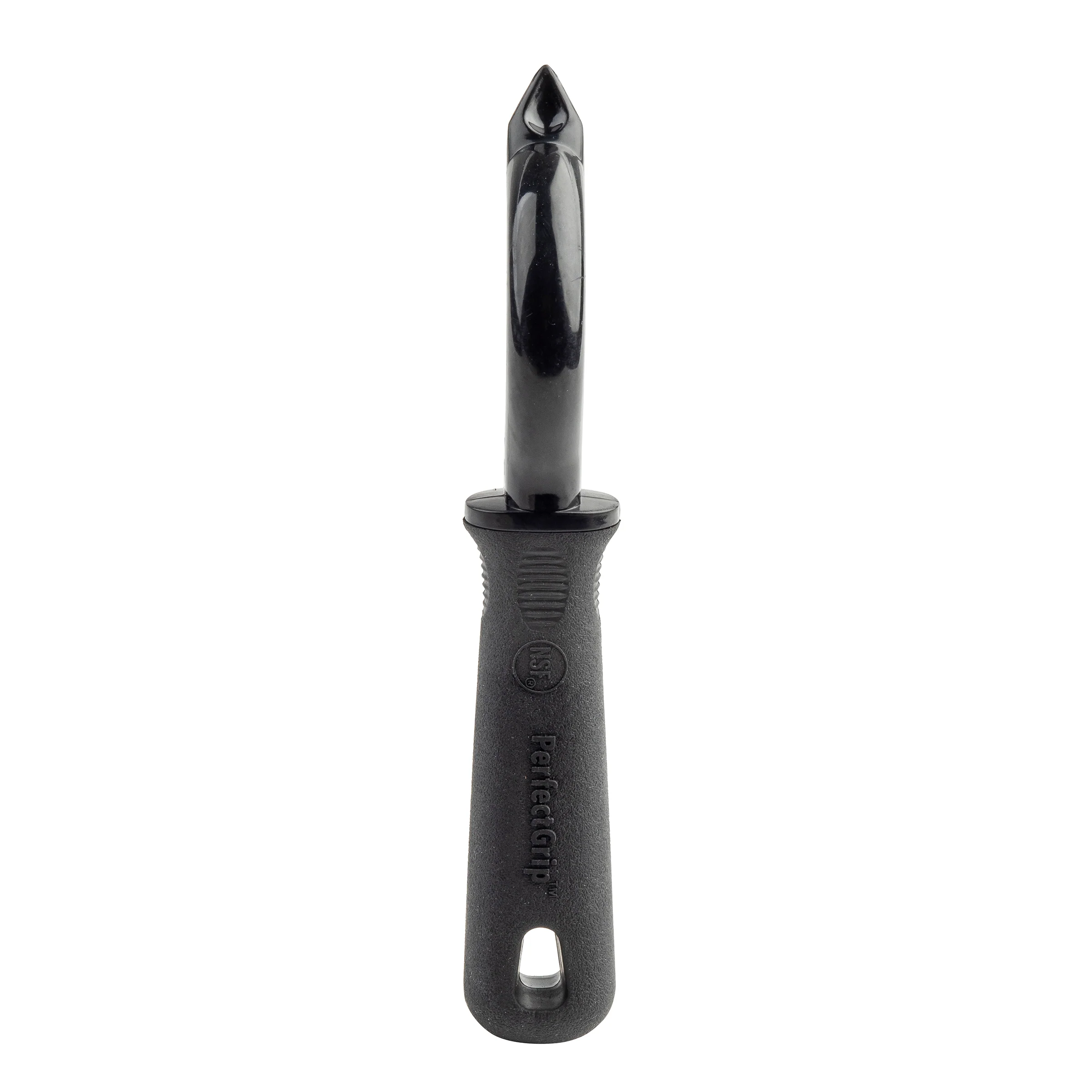 Tablecraft 10980 7-1/2 Inch Perfect Grip Straight Peeler Serrated Edge Stainless Steel Tablecraft 10980 7-1/2 Inch Perfect Grip Straight Peeler Serrated Edge Stainless Steel