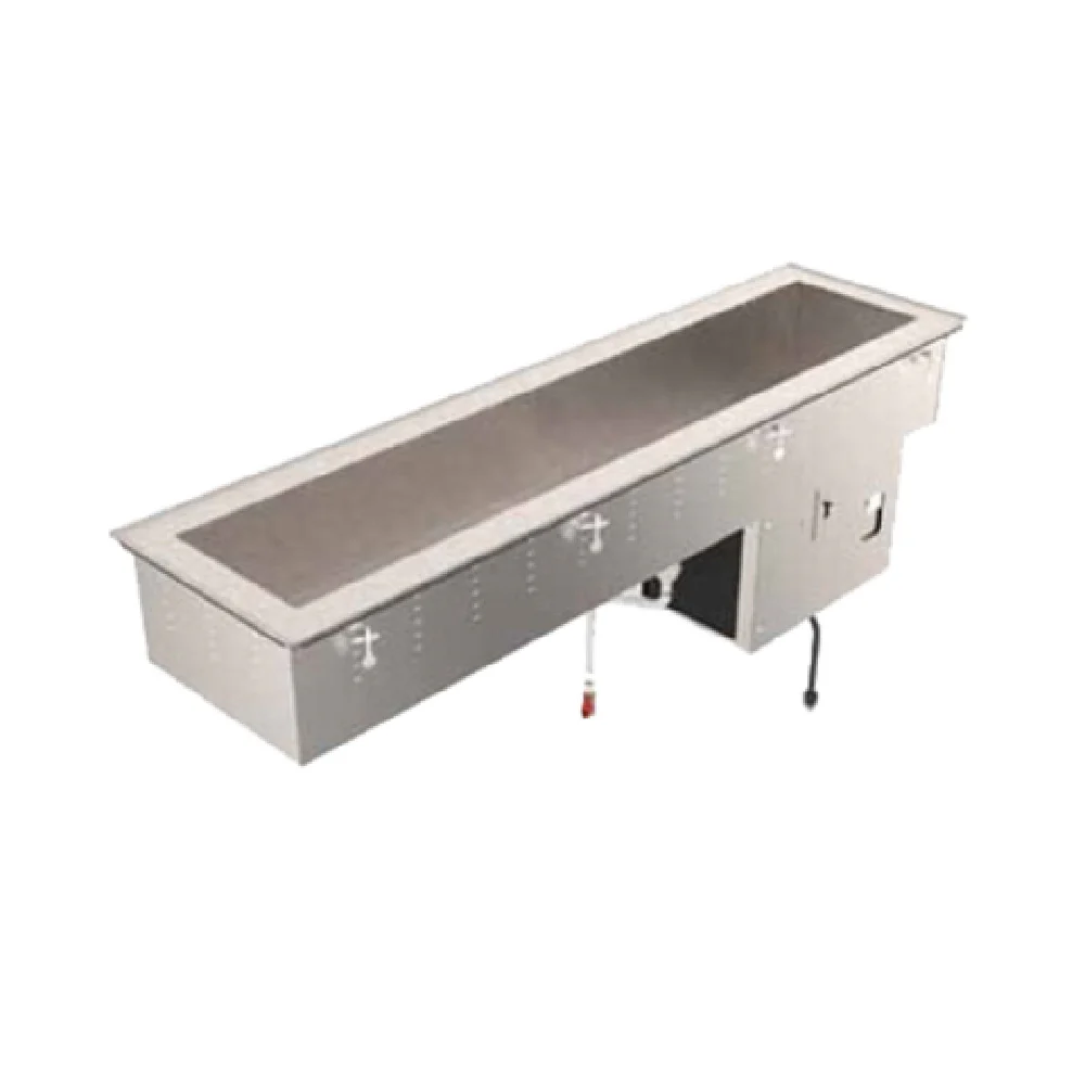Vollrath FC-4CS-02120-R 45 Inch Cold Food Well Drop-In Refrigerated 2-Pan Stainless Steel with Insulation