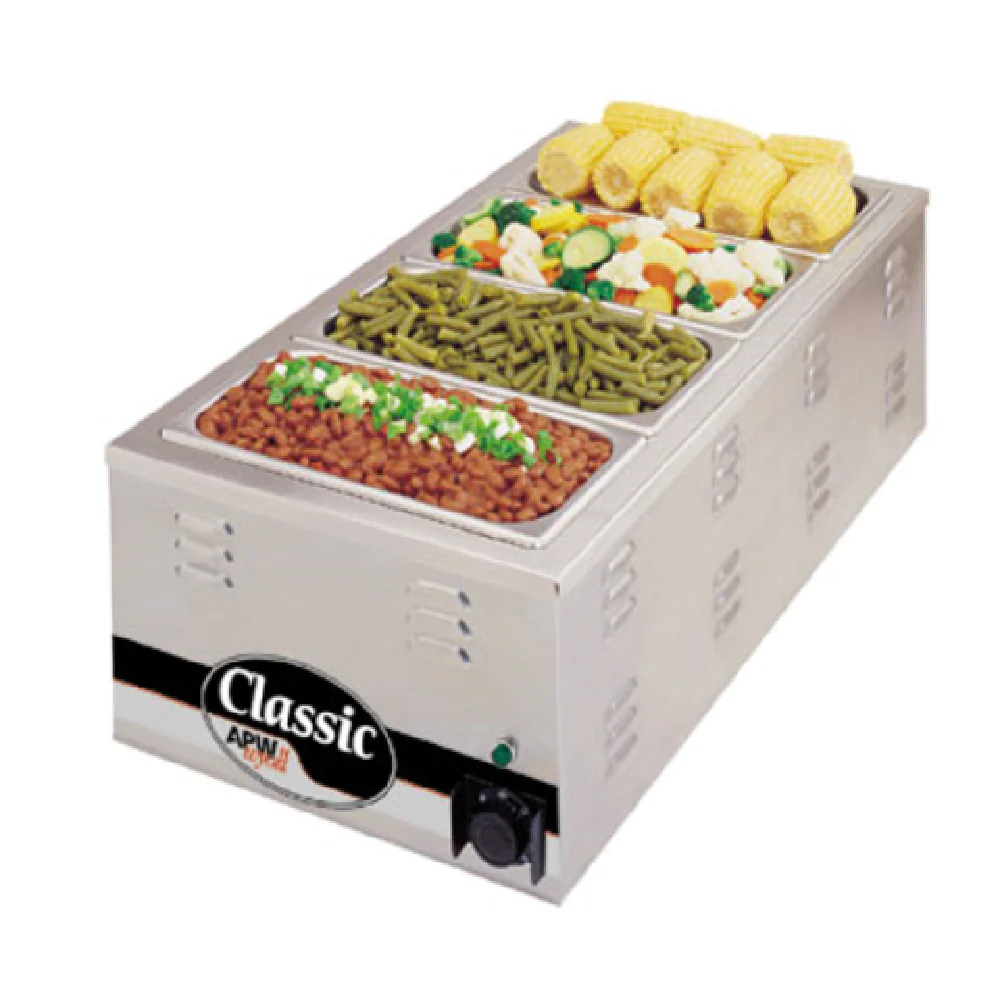 APW Wyott CW-3AI Electric Food Pan Warmer/Rethermalizer 28-1/2 Quarts Stainless Steel APW Wyott CW-3AI Electric Food Pan Warmer/Rethermalizer 28-1/2 Quarts Stainless Steel
